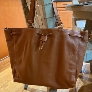 Laggo Tan Leather Bag